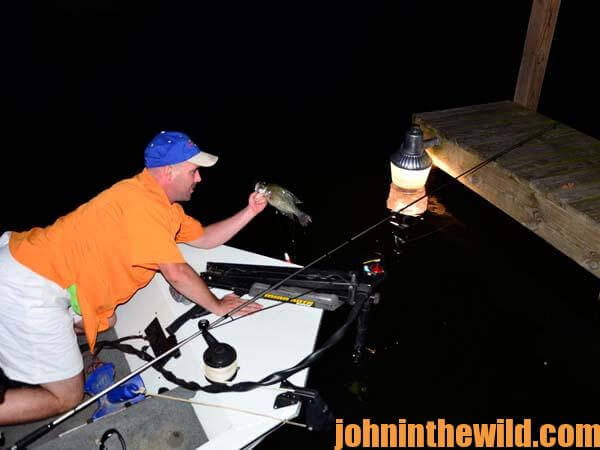 Brian Carter on Fishing Summertime Brush Piles and John E. Phillips on Night Fishing for Crappie 4