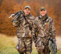 Mark and Terry Drury out on a hunt
