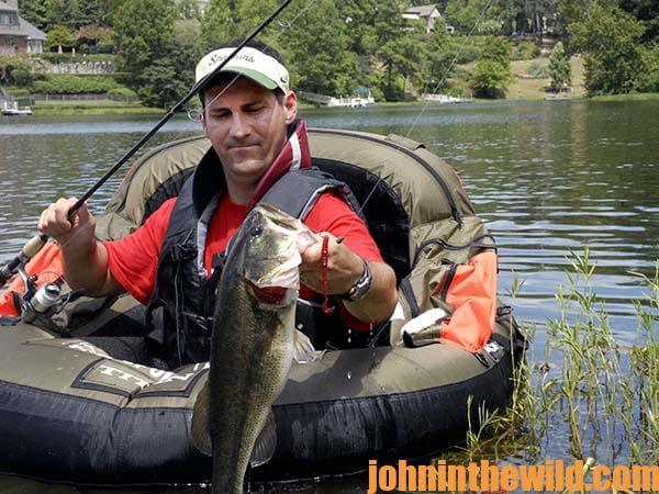 How Dr. Robert Sheppard Fishes for Hard to Reach Bass with Belly Boats and Tubes - 3