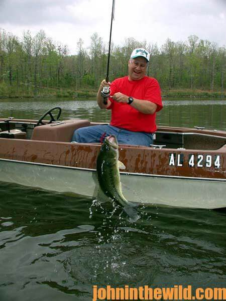 Texas-rig a big bait for summer bass fishing