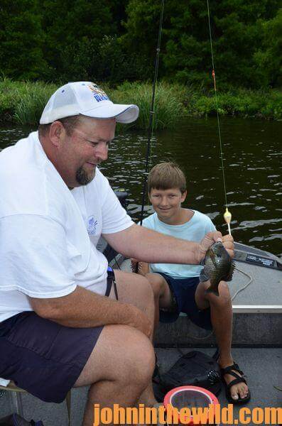 Look For Bubbles All Summer to Catch Bluegills at Blue Bank Resort02