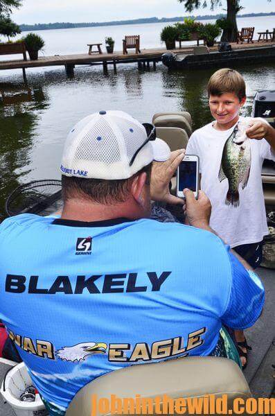 Billy Blakely Catches All Kinds of Fish at Blue Bank Resort on