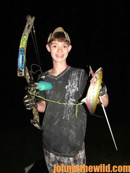 Dustin Mizell on Bowfishing Offshore Salt Water and Taking Game Fish,  Sharks and Remoras - John In The WildJohn In The Wild