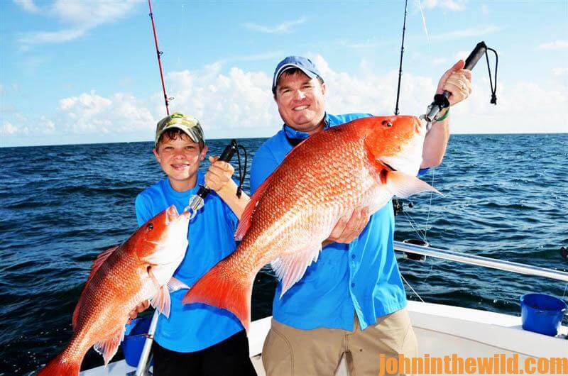 Why Leave a Spot Where You're Catching Red Snapper and Fish the