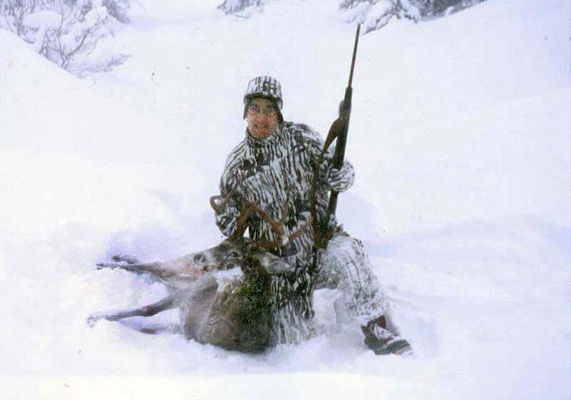 Vintage WESTERN SPORTSMAN PATCH Bear Elk Deer Duck Fish Hunting