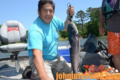 Learning the Secret to Catching Big Catfish on Jugs - John In The