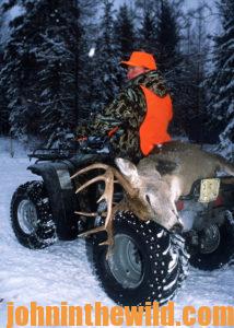 Bucky Hauser with his Canada bow buck