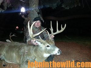 Bucky with his big buck