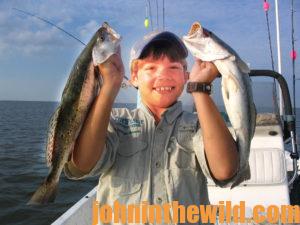 Catching Speckled Trout, Redfish and Tripletails on the Upper Gulf