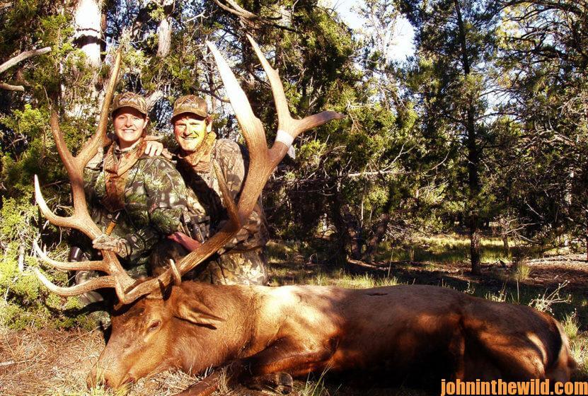 Hunters Take Large Bull Elk