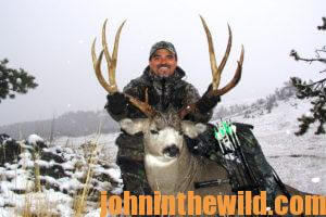 Troy with a big buck