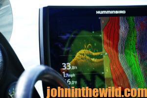 Image from a depth finder