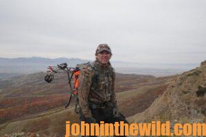 Karl Badger of Utah while mule deer hunting