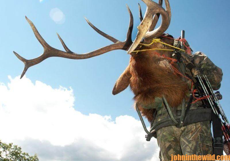 Ronnie “Cuz” Strickland with his elk hunting gear