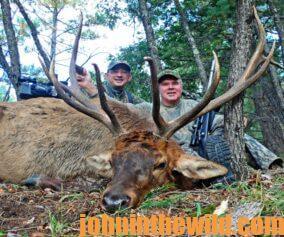 Ralph Ramos and friend elk hunting