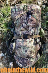 Ralph Ramos' hunting backpack