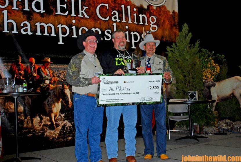 Al Morris Elk Championship Check