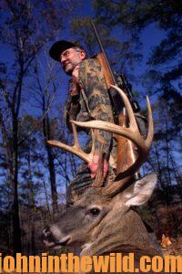 Rick Clunn with a trophy deer