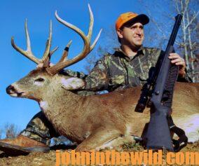 Dr. Grant Woods with a trophy deer