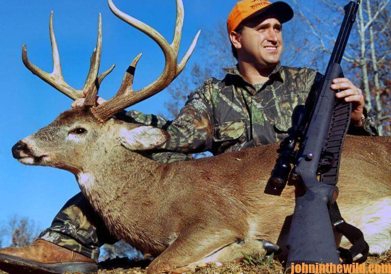 Dr. Grant Woods with a trophy deer