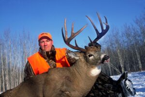 Deer hunter and its trophy