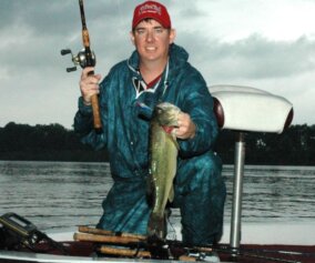 Gary Klein with a trophy bass