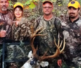 Buck deer hunters